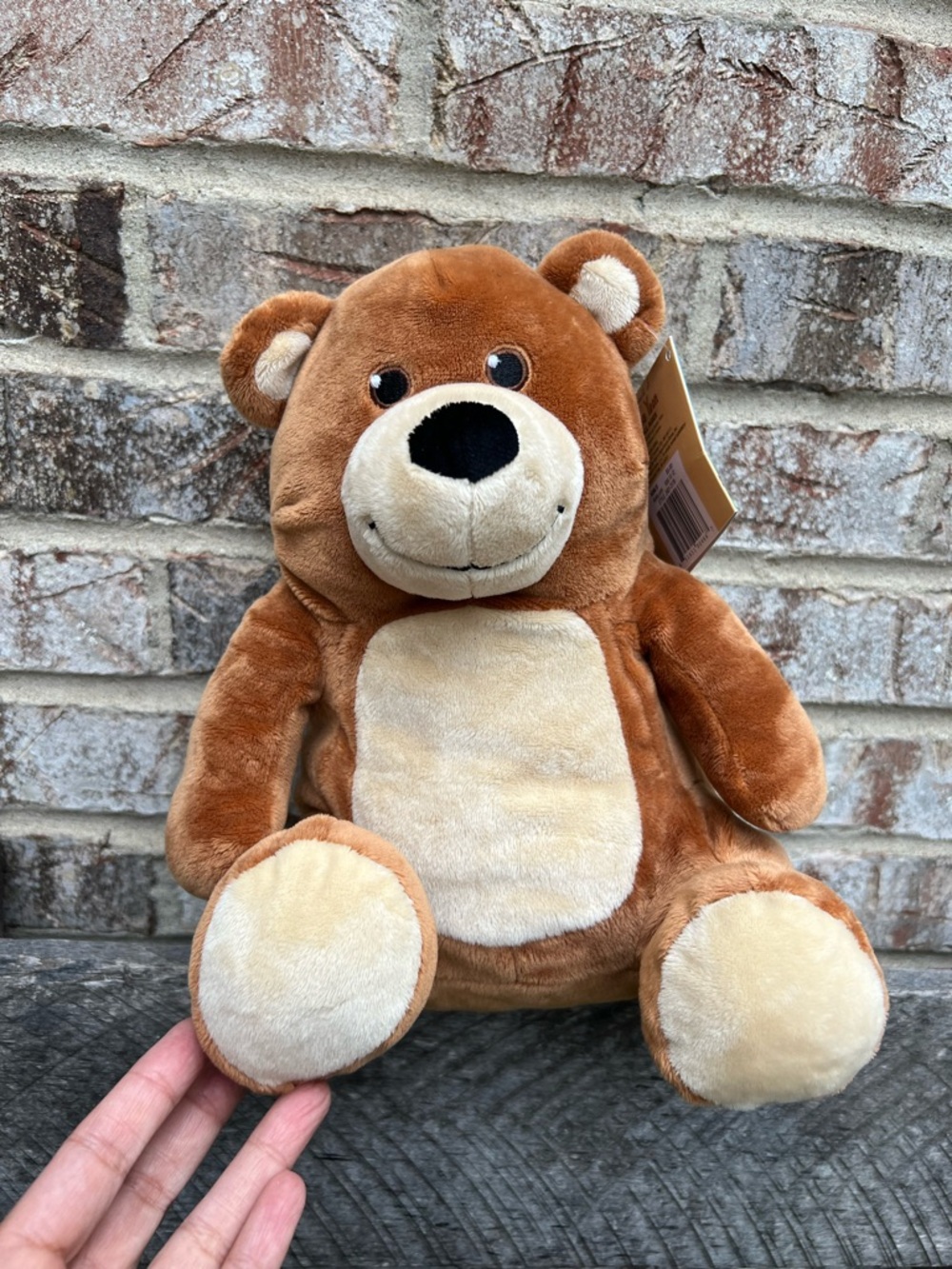 Brown Plush Teddy Bear Stuffed Animal - Soft Cream Belly